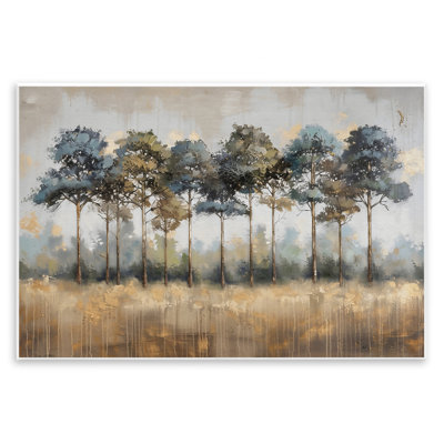 Plaque murale Green & Blue Forest Grove, design par Creative Studio