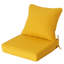 Coussins de siège profond 22 po x 22 po x 4,5 po pour l'extérieur / intérieur (ensemble de 1), coussins de siège et de dossier toutes saisons pour mobilier de patio-885196019-886750684