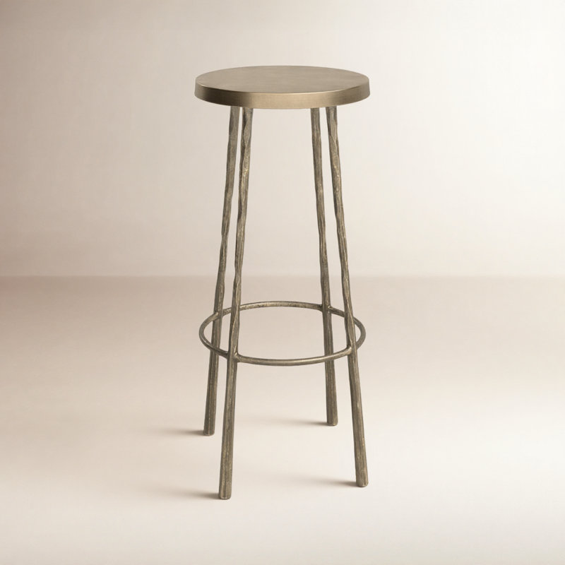 Westwood 26" Counter Stool, Antique Brass, Bar Stool (30" Seat Height)