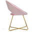 Fauteuil papasan large en velours 27 po Woolhorpe-1496686542