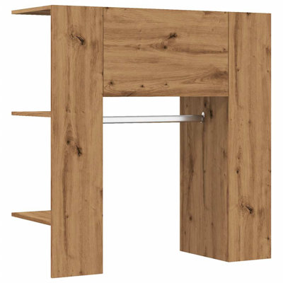 Backes 2 Door Manufactured Wood Wardrobe