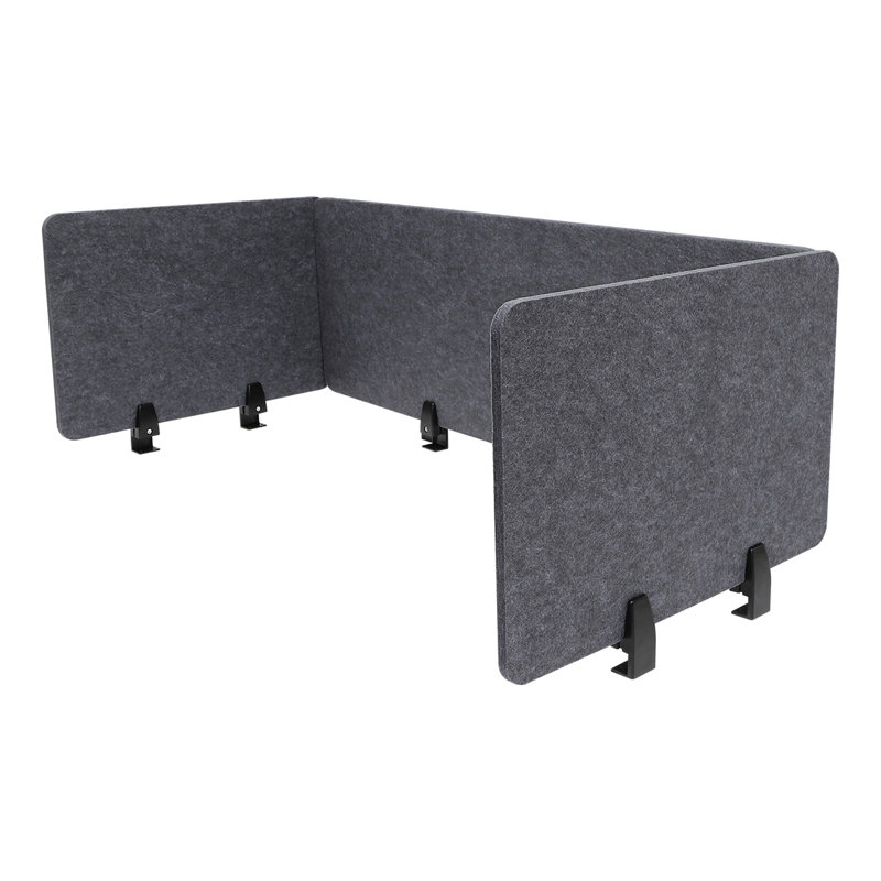 La chicane d'un bureau officiel, Gris anthracite, L 47,25 po