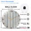 Horloge murale 12 po