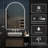 Cadedra Metal Arch Wall Mirror-947094833