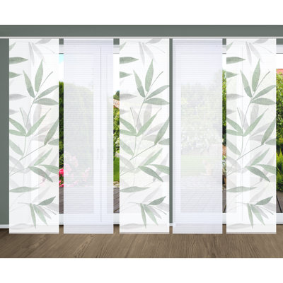 Semi Sheer Sliding Panel