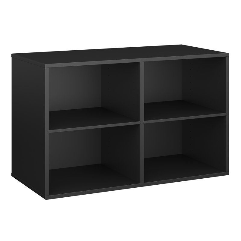Keep Bookcase, Black, 43cm x 89cm x 32.5cm D