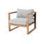 Venice Outdoor Teak Lounge Chair-1371331827