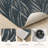 Palm Leaf Non-Slip Washable Kitchen Mats