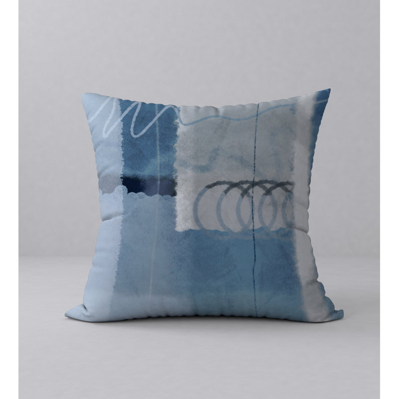 Housse de coussin décorative carrée exceptionnelle et courtoises, H 18 po x l 18 po