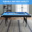 Table de billard 65,75 ", table de football, table de jeu, table de billard pliante portative multifonctionnelle et table de jeu pour les enfants et les familles-109746176