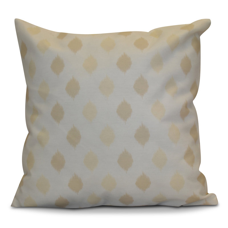 Housse et insert de coussin décoratif décoratif Hanoukka 2016, Crème / blanc cassé, H 18 po x l 18 po x P 2 po