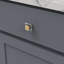 Belleclaire Collection Knob 1-1/4 Inch Square Polished Nickel Finish-1587721926