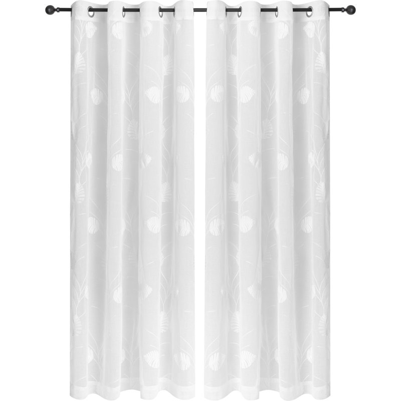 Semi Sheer Curtain Single Panel