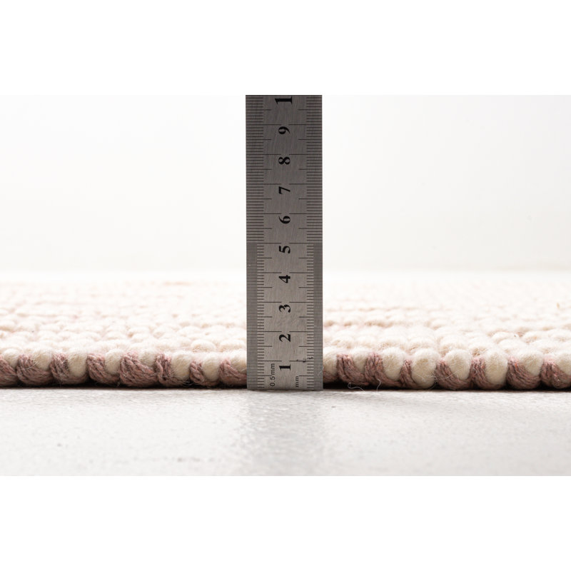 Macrame Geometric Hand Woven Area Rug, Round 140cm