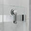 Porte de douche opale Mirage MCOCOD l 56 à 61 po x H 76 po à double vitrage coulissant sans cadre avec verre givré de 3/8 po (10 mm)-116205513