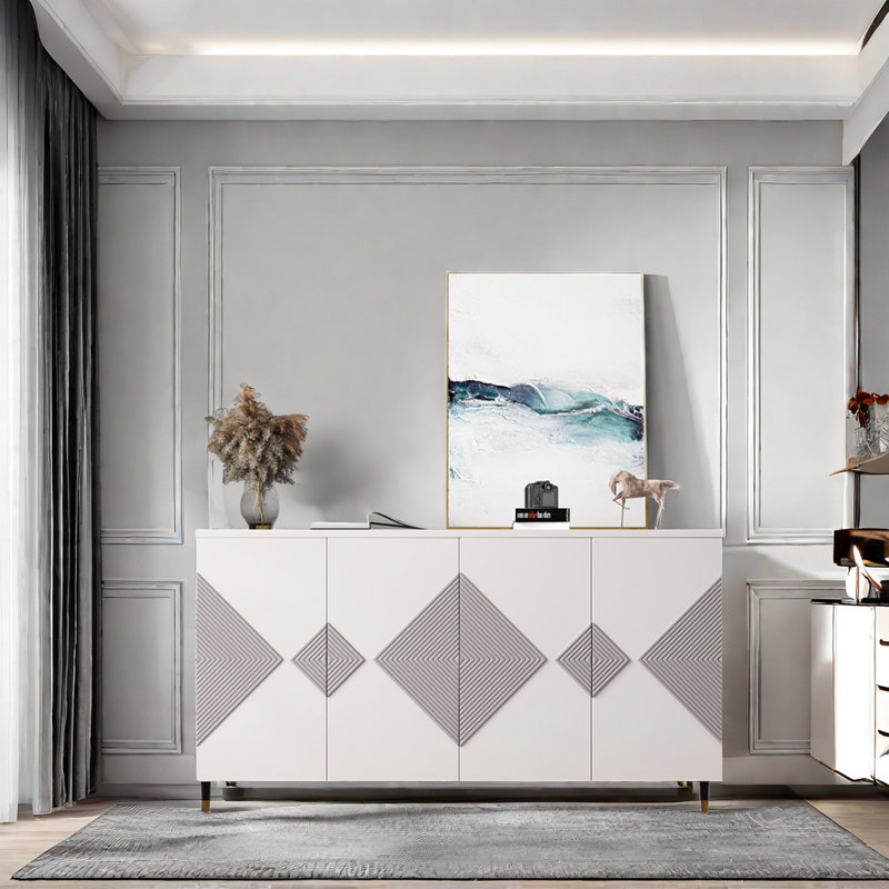 Armoire d'appoint de luxe grande capacité