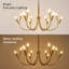 Lustre à 12 lumières Lafferty