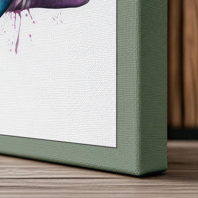 Dancer in Motion Modern - Wrapped Canvas, 18x12 - 45.7 x 30.5 cm, Sage Border