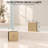 Nirvana 35" W x 76" H Shower Glass Panel Fully Frameless Single Fixed Shower Screen 3/8" (10mm) Clear Tempered Glass in Brushed Bronze-120234384-136031551