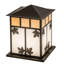 Rustic Lodge 2 - Light Pier Mount Light