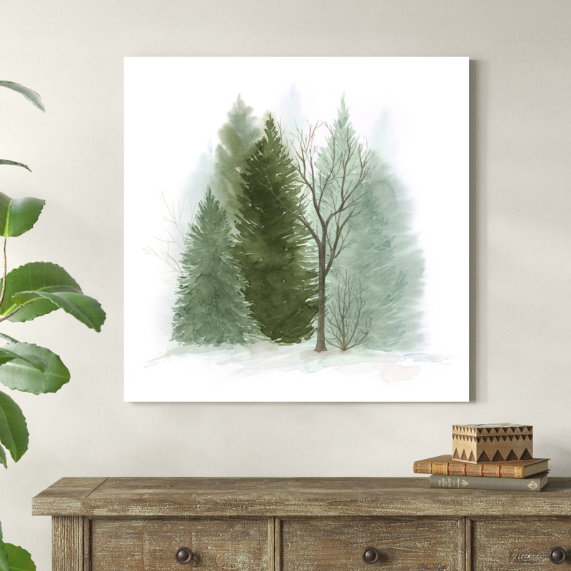 Promenade dans les bois II, H 36 po x l 36 po