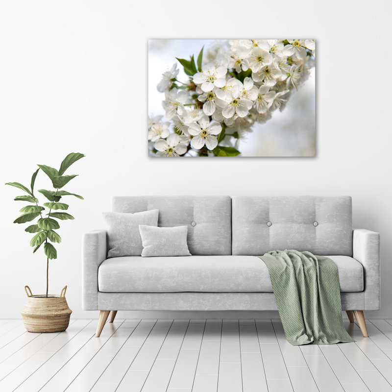 Cherry Blossoms - Unframed Art Prints on Glass