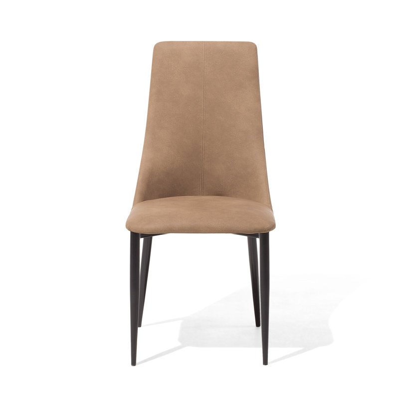 Lund 43cm H Upholstered Side Chair, Golden Brown