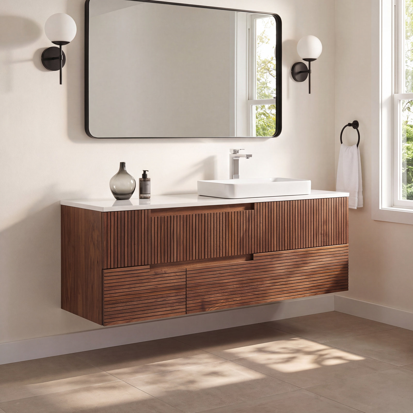 Jaxxen 60" Cedar Single Bathroom Vanity