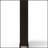 Traditional Chocolate Bookcase With Multiple Shelves For Elegant Storage And Display, Perfect For Home And Office Use.