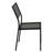 Premium All-Weather Wicker Outdoor Stacking Dining Side Chair with Cushion