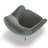 Martina 33.5'' H Chenille Upholstered Armchair-1627300549