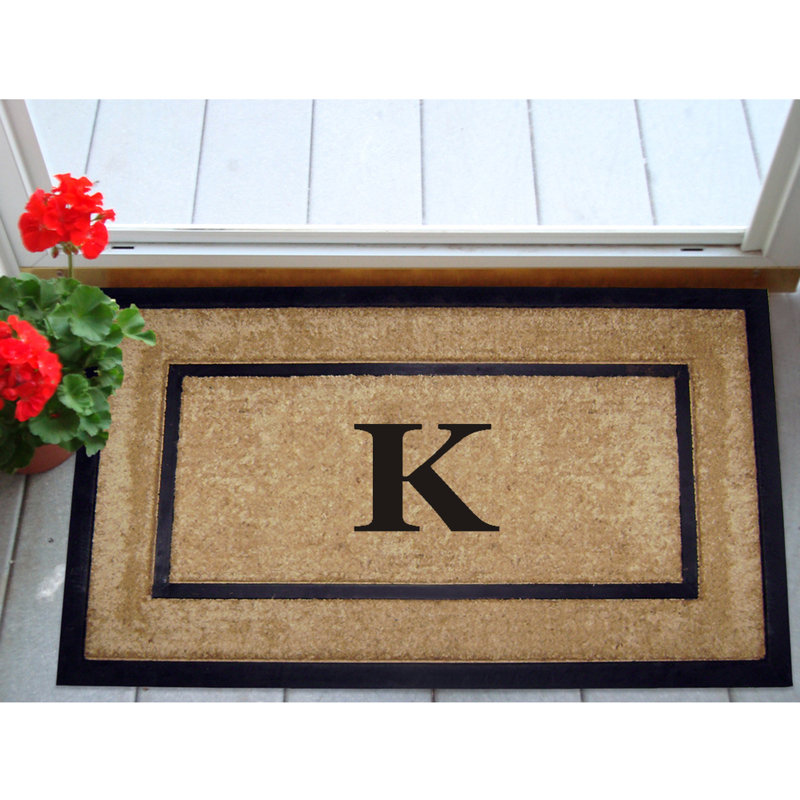 Tapis de porte antidérapant pour l'extérieur, L 22 po x L 36 po, K