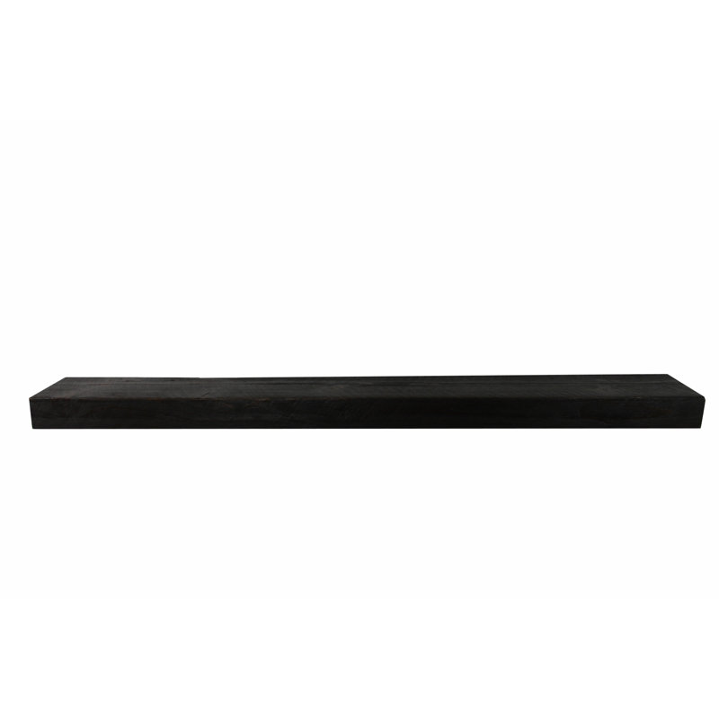 Anniek Fireplace Shelf Mantel, 54", Mocha
