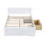 Lit plateforme avec tiroir et deux tablettes-1057541644