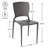 Tramontina Safira Stackable Dining Chairs - Easy Storage Seating for Indoor or Outdoor Use-113050797