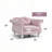 Chic Transitional Pink Accent Chair
