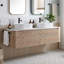Wall Mounted Single Double With Engineered Marble Top-230335715