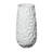 Ciannah White Resin Large Wavy Textured Floor Decorative Vase-107243585-107243583