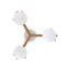 Briana Glass Flush Mount