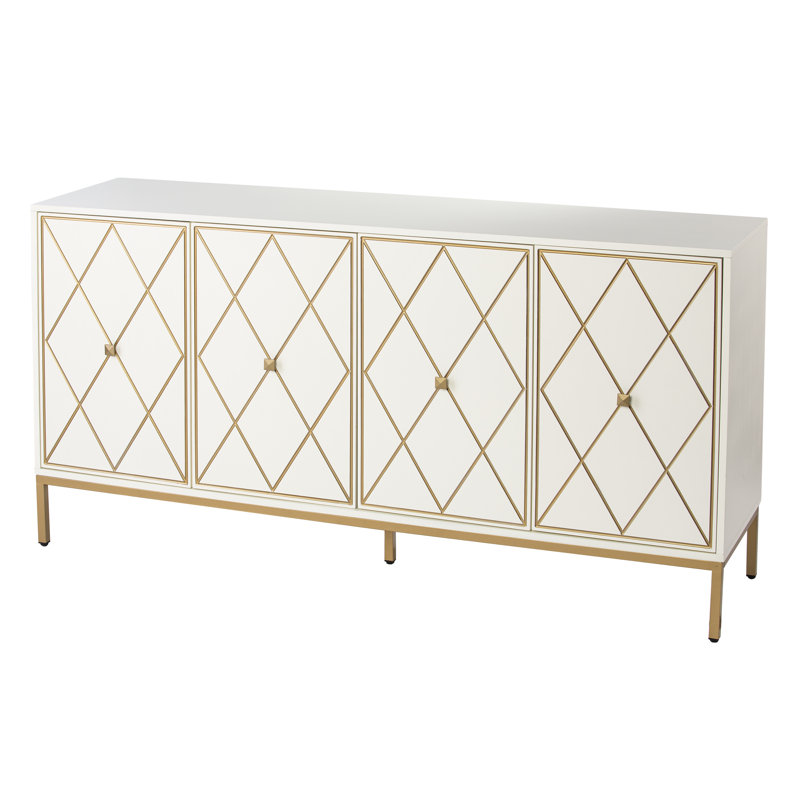 Earleville 61.25'' Sideboard, Cream