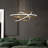 Warsame 3 - Light Gold LED Cluster Pendant-257542197