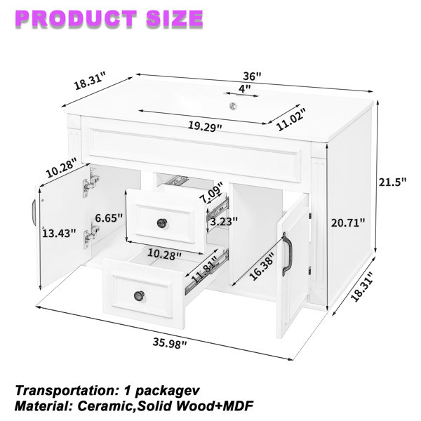 Dimensions du produit