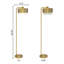 Lampe sur pied arquée 65,25 po Palermo