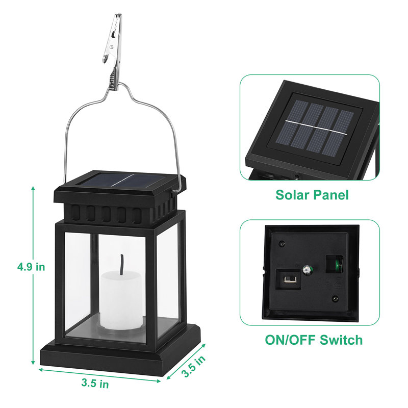 Matte Black Solar Powered Integrated LED Pathway Light Pack
