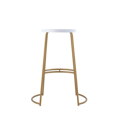 Menadevi Counter Stool with Metal Frame