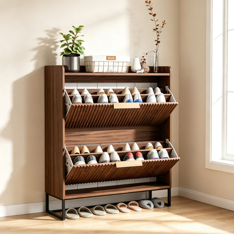 17 Pair Shoe Storage