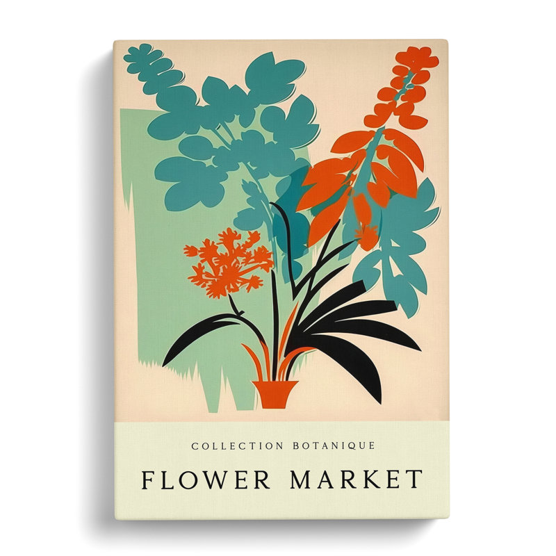XMKTMKT-152 Collection Flower Market Exhibition No.1 - Wrapped Canvas