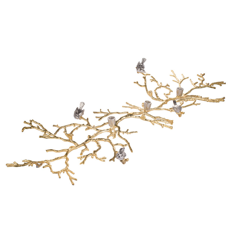 43'' H Metal Tabletop Candelabra