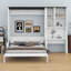 Lit escamotable avec fonctions multiples - canapé, bureau, armoire de rangement et conception pliable pour économiser de l'espace-769964637