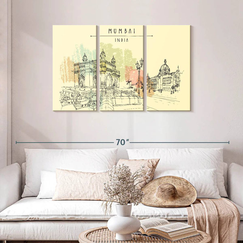 Rorry Mumbai, 28" H x 45" W